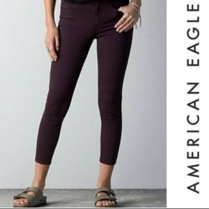 American Eagle Hi-Rise Cropped Jegging Size 2